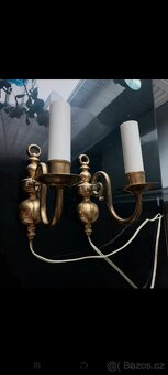 Lampa mosaz, sada 2 kusů - 5