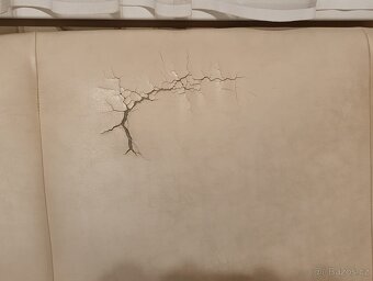 rohová kožená (ekokůže)sedačka - 5