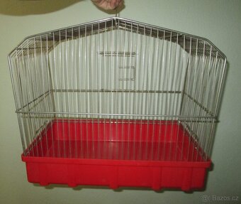 Nádherná zánovní nerezová klec - 5