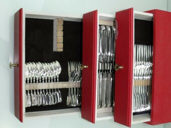 Příbory Wilkens Augsburger Thread 800 Silver, stolní příbory - 5