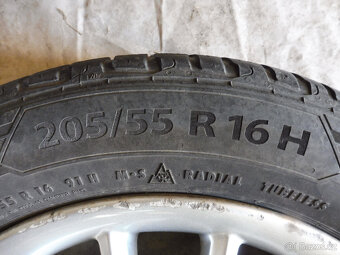 Prodám orig.16" litá kola s celo.r. pneu. na ALFA ROMEO 156 - 5