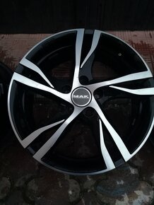 Alu disky - MAK Stockholm 7x17 5x108 ET50 ice black - 5