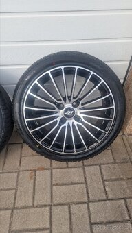 ALU kola 4x100 Brock-pneu 205/45/18 88V - 5