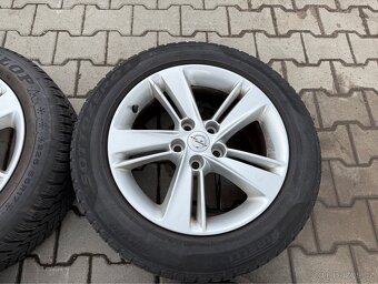 4x al kola 5x115 17 + pneu zimní 225/55 R17 - 5