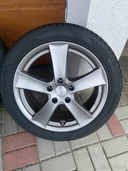 Alu kola DEZENT 17”,  5x112,  zimní pneu - 5