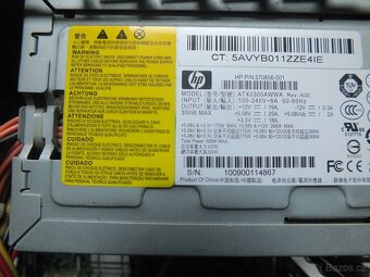 stolní PC - HP - prodej -WIN 10 pro 64bit SSD disk - 5