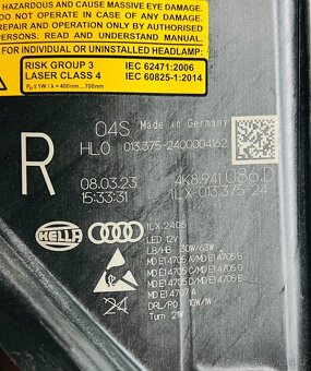 Audi RS6 RS7 4K laser světlo - 5