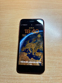 iPhone SE 2022 128 GB RED - perfektní stav - 5