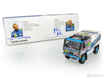 1:43 Tatra 815 Dakar 2009, Tomáš Tomeček, s autogramem - 5