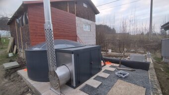 malý bazén, vířivka , koupací sud - 5