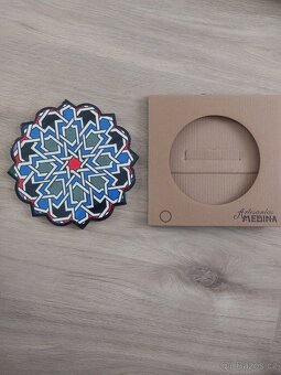 španělská keramika - keramicka podložka např. pod hrnec - 5