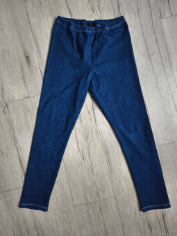 Kalhoty, legíny, džíny vel.122 - 5