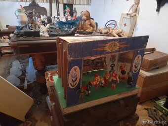 Loutkové  divadélko retro hračku - 5