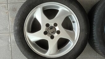 Litá kola Volvo 6,5Jx16x43 + letní pneu Michelin 205/55/R16 - 5