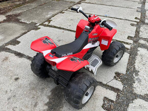 Elektrické autíčko, ctyřkolka Polaris, Peg Perego, 12V - 5