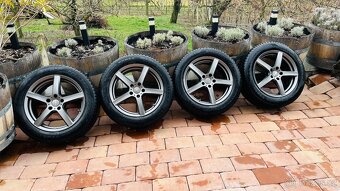 Alu kola DEZENT 17 5x112 - Zimní pneu NOKIAN - VW ARTEON - 5