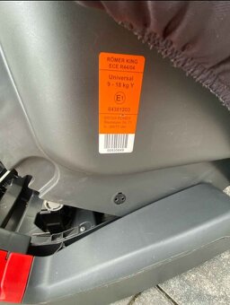 Autosedačka Britax Römer King plus - 5