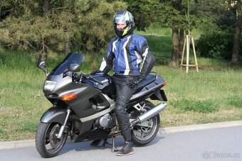 Značkové kožené kalhoty na motorku IXS, vel. 52, chrániče - 5