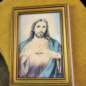 starozitne svate knihy obrazy tisky bisty - 5