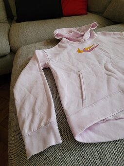 Dívčí růžová mikina zn. Nike, vel. 146-156 - 5