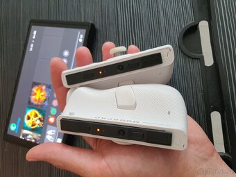 nintendo switch oled + Mobapad M6 HD Joycons + 4 hry - 5