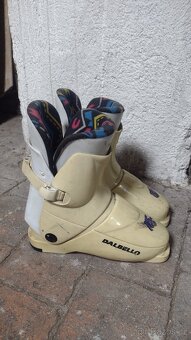 Lyže Elan SCX 140cm + lyžáky Dalbello vel. 24,5 - 5