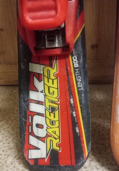 Dětské lyže za 800,-Kč/pár - 5