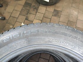 Sada zimních pneumatik 215/55R17 - 5