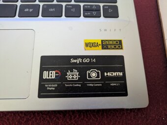 Acer Swift Go 14 EVO Pure Silver celokovový (SFG14-71-71K1) - 5