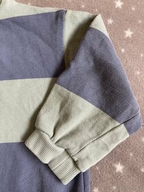 Pruhovana mikina H&M - velikost 80 - 5