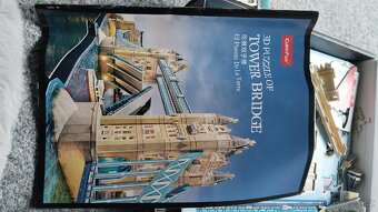 3 d puzzle Tower bridge led cubic fun - 5