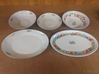 Sklo, Keramika, Porcelán, Talíře, Starožitnosti,Sběratelství - 5