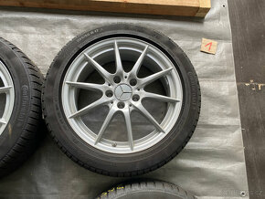 17 alu kola org. Mercedes 5x112 mm + TPMS - 5