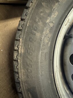 VW T5 T6 - disky 6,5x16 et51 + letní 205/65/16C - 5