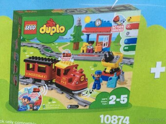 Lego Duplo vlak + most + přejezd - 5