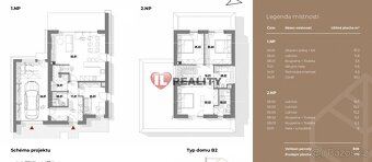Prodej rodinného domu 179 m2 (ve výstavbě), pozemek 808 m2,  - 5