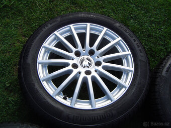 4X ZIMNÍ HLINÍKOVÁ KOLA ŠKODA OCTAVIA III,II 205/55 R16 ...T - 5