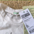 Dětské tričko zn. Benetton, bílé - vel. 68 - 5