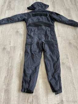 Kombinéza černá, zimní, pouze vypraná - 5