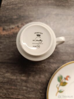 Kávová sada Josefina, Dolní Loučky, dle n. J.  Ježka - 5