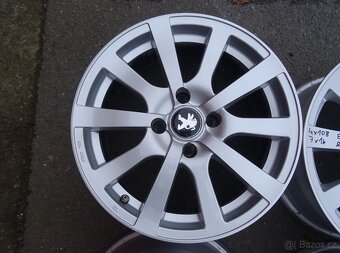 Alu disky na Peugeot, 16", 4x108, ET 25, šíře 7J - 5