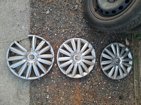 Prodám disky + gumy - zimní - 185/65 R15 - 5