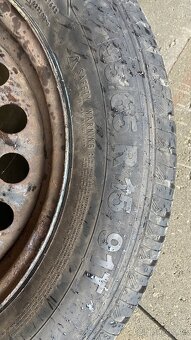 195/65/15 letní pneu s plecháčemi - 5