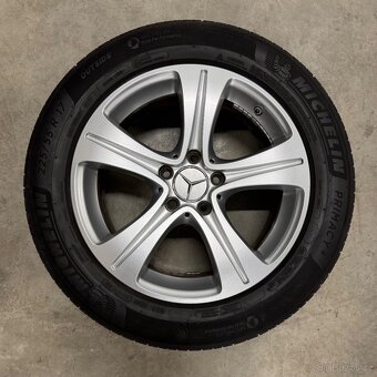 Originální alu kola 225/55 R17 Mercedes Benz, 5x112 - 5