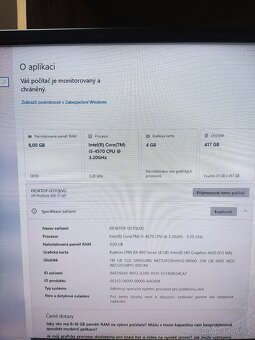 Levné Herní PC i5/RX480 4gb/8GB Ram/SSD - 5