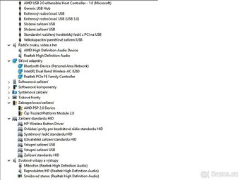 HP 15 AMD A10 (čtyřjádro) 8GB DDR4 SSD 2xgrafika Win11Pro - 5