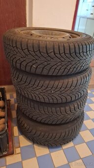 4x nové zimní pneu Kumho 185/65 R15 + disky Renault Scenic - 5