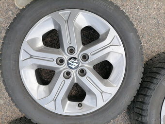Suzuki Vitara orig alu kola 6,5Jx17H2 ET 50 114,3zimní pneu - 5