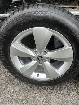 Škoda Kodiaq original alu zimní kola R17 - 5