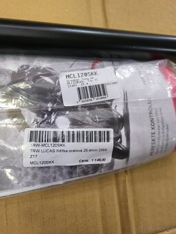 Řídítka TRW MCL120 SKK Dragbar Long, 25,4 mm - 5